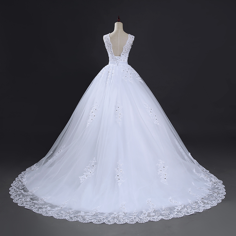 Women's Vintage Princess Wedding Dress