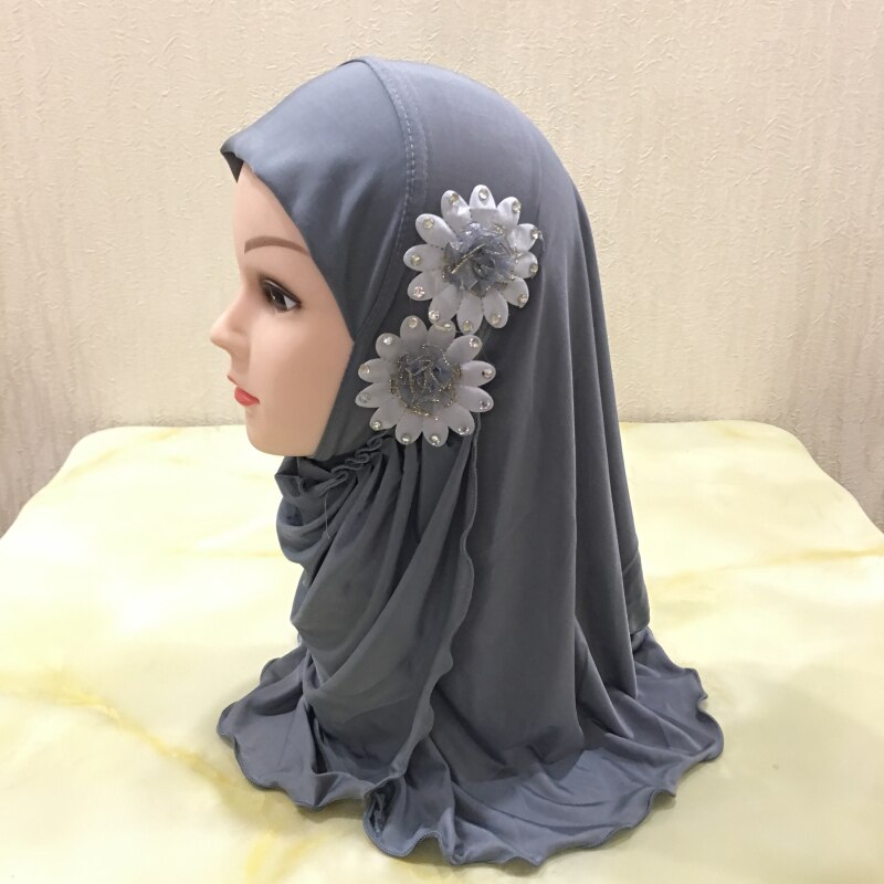Girl's Cute Floral Hijab