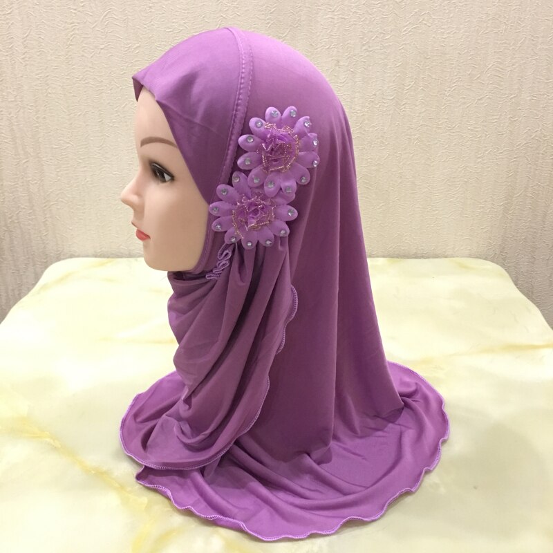 Girl's Cute Floral Hijab