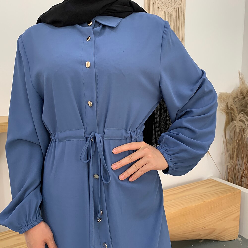 Women's Solid Color Abaya