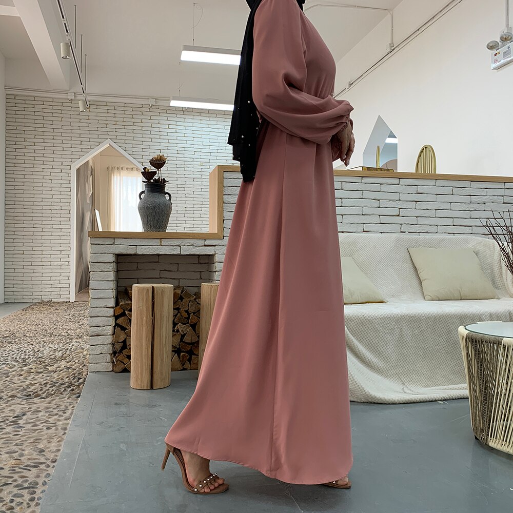 Women's Solid Color Abaya