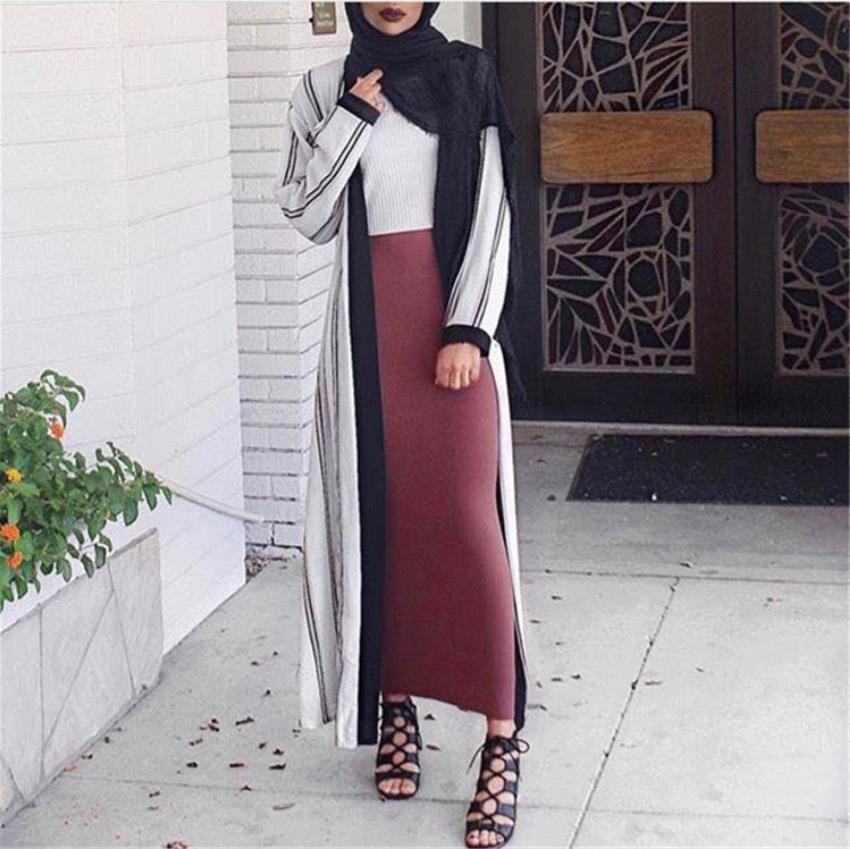 Women's Muslim Long Bodycon Skirt