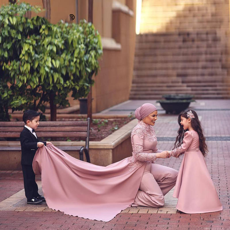 Women's Muslim Fashion Solid Jumpsuit